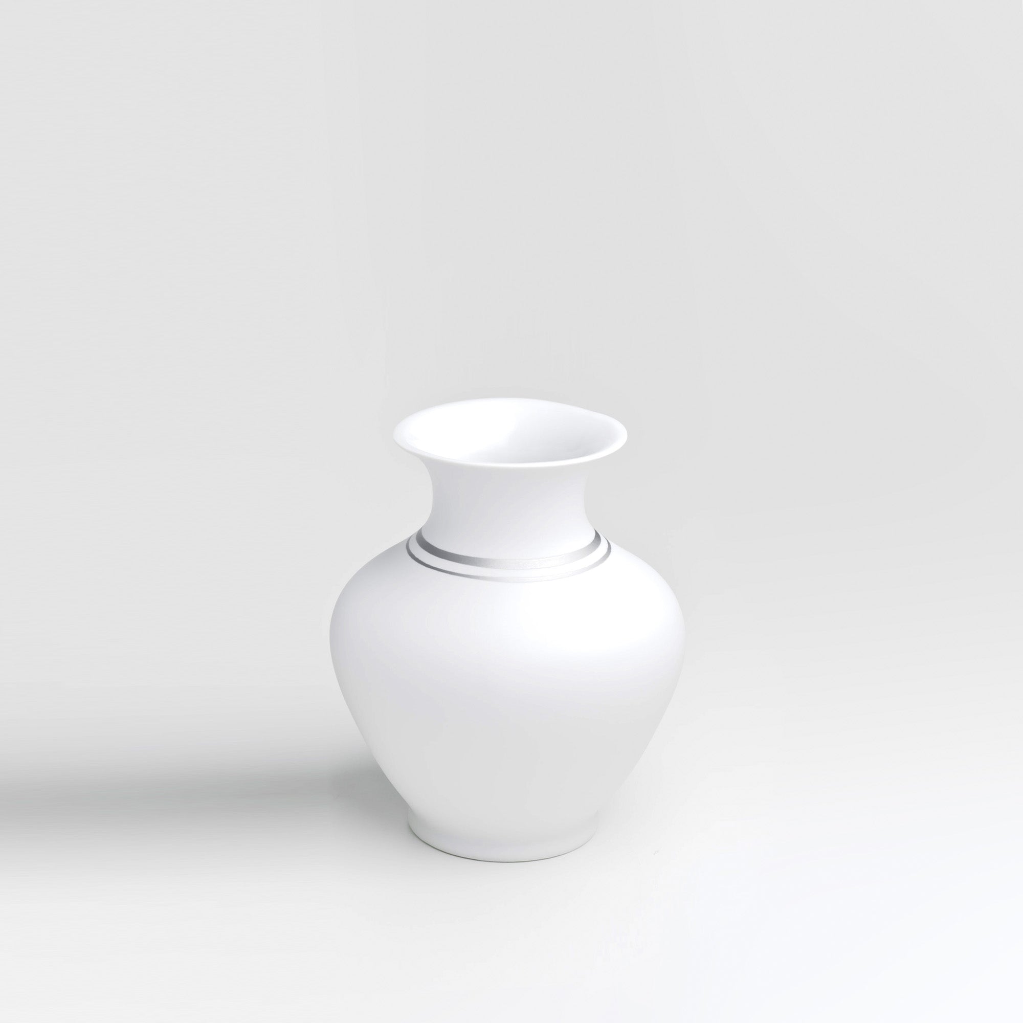 Basic 2 Porcelain Vase (h26 cm) - Holaria