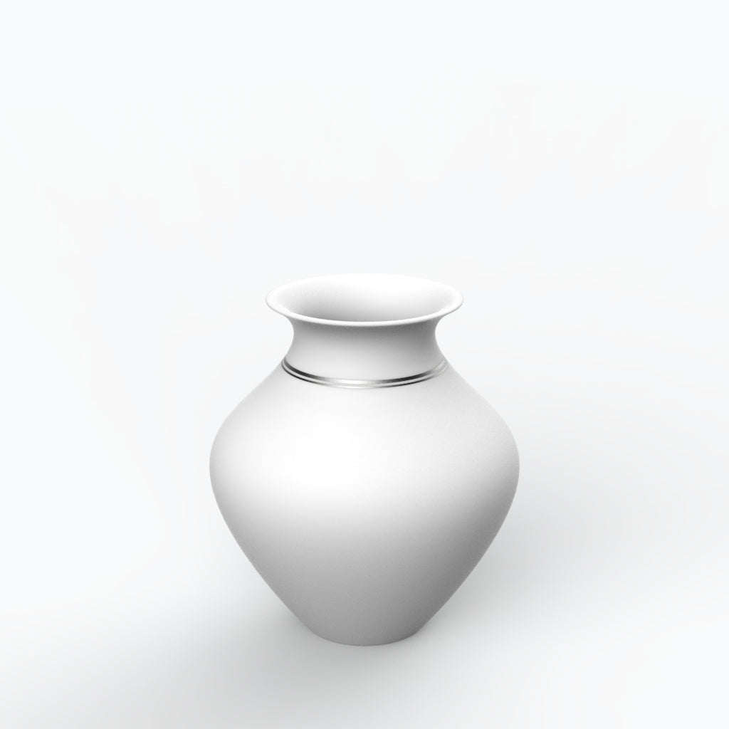 Basic 2 Porcelain Vase (h26 cm) - Holaria