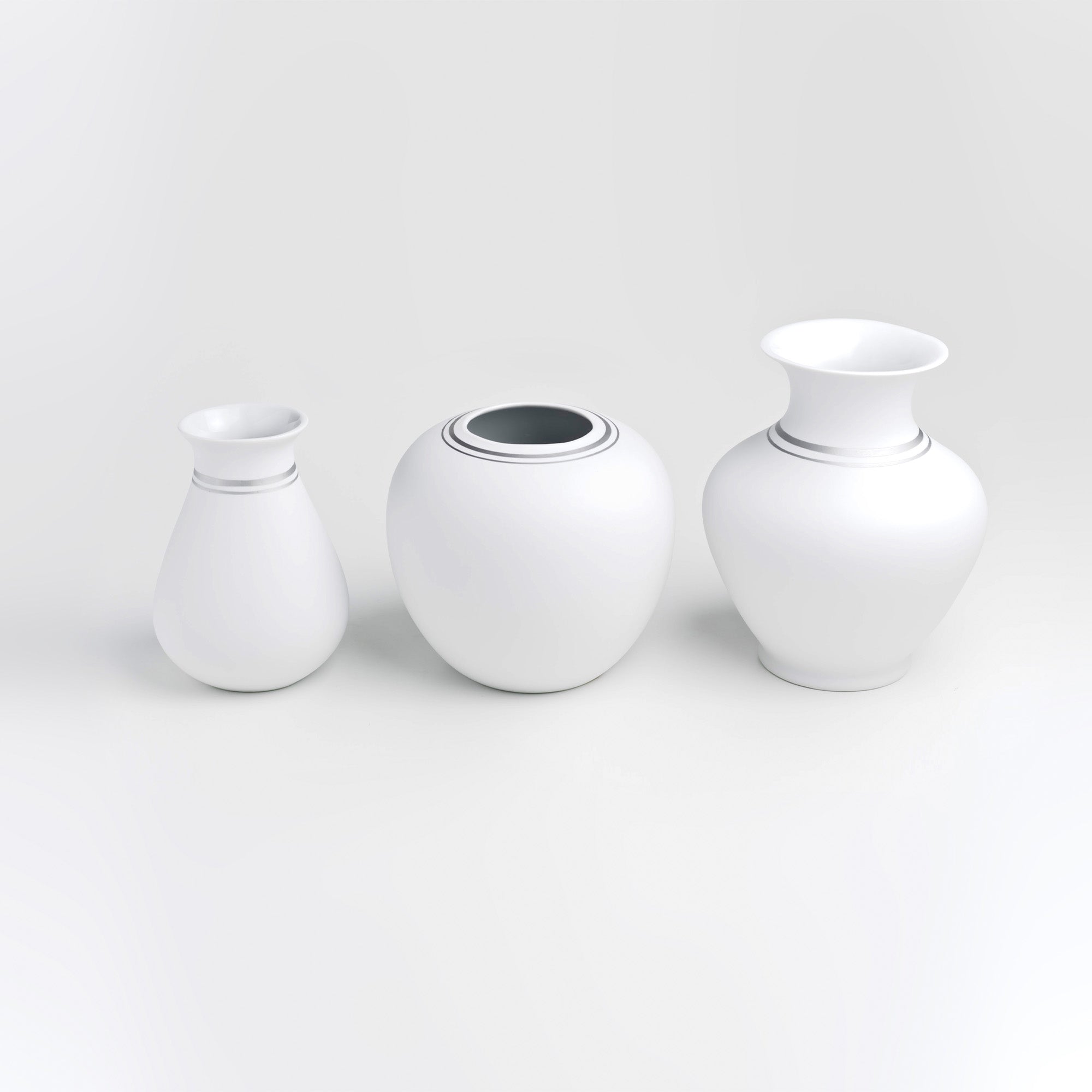 Basic 2 Porcelain Vase (h26 cm) - Holaria