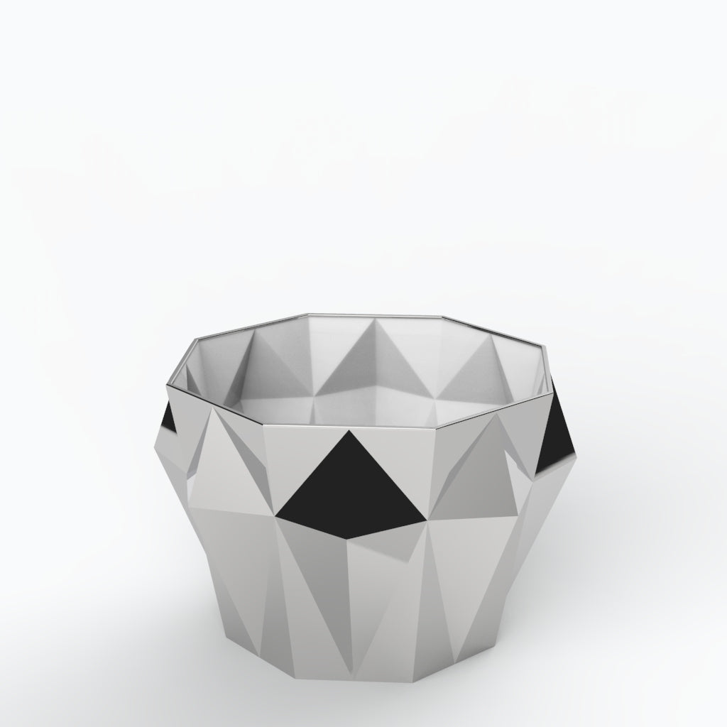 Diamante GG Porcelain Pot (h20 cm) - Holaria