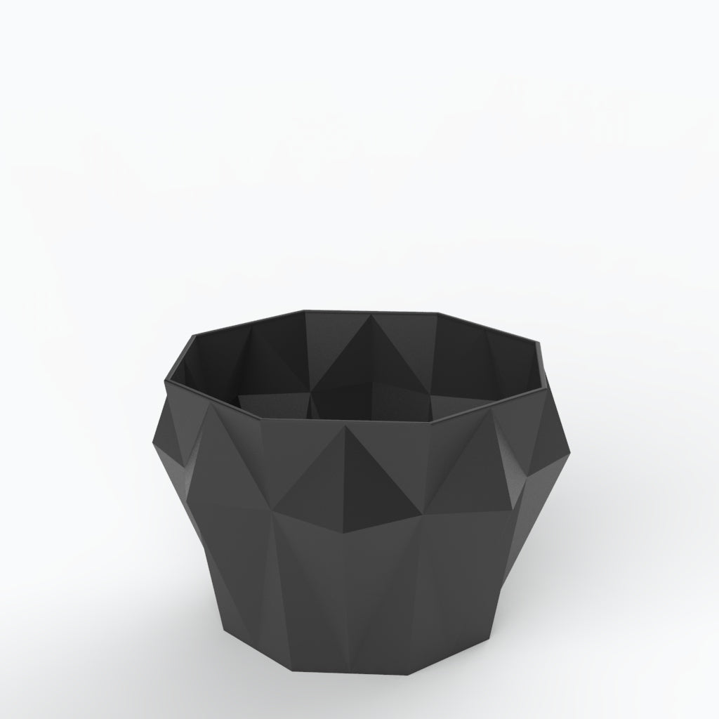 Diamante GG Porcelain Pot (h20 cm) - Holaria