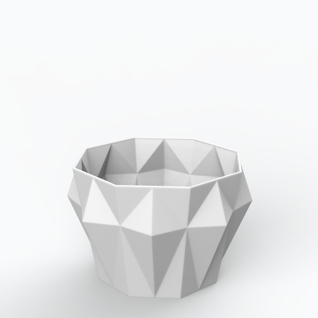 Diamante GG Porcelain Pot (h20 cm) - Holaria