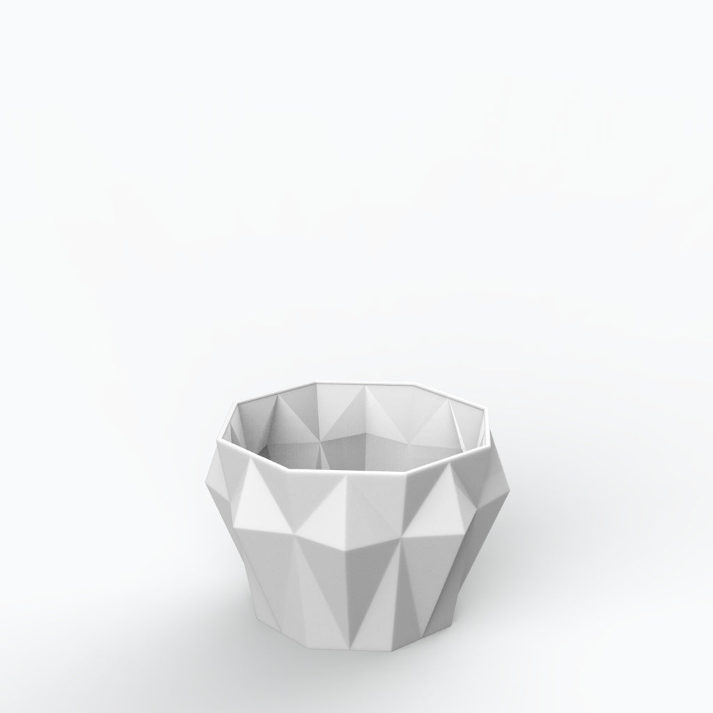 Diamante G Porcelain Pot (h15 cm) - Holaria