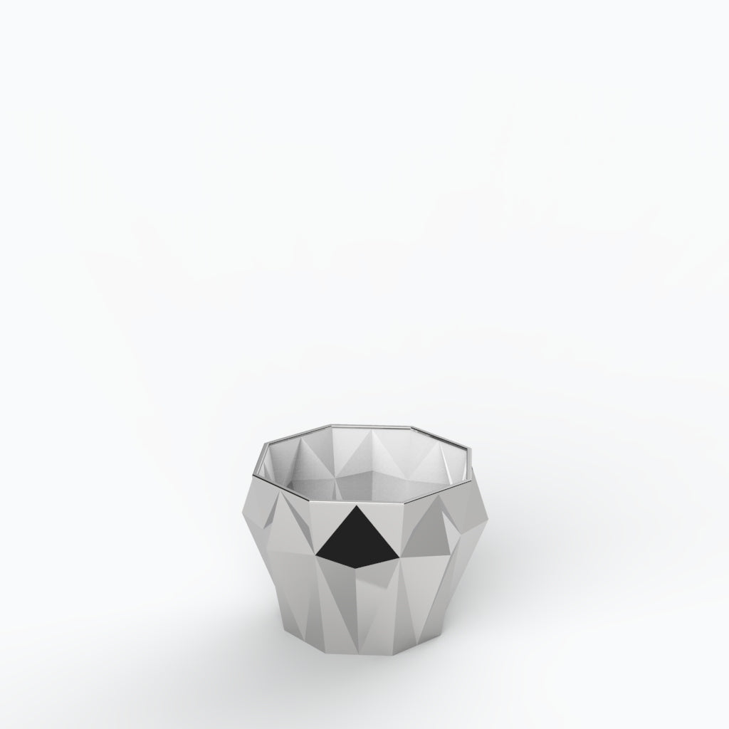 Diamante M Porcelain Pot (h13 cm) - Holaria