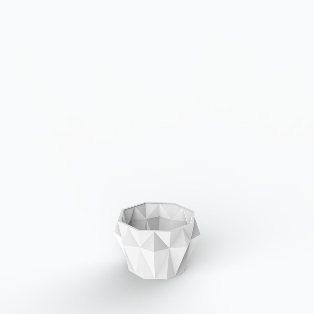 Diamante P Porcelain Pot (h10 cm) - Holaria
