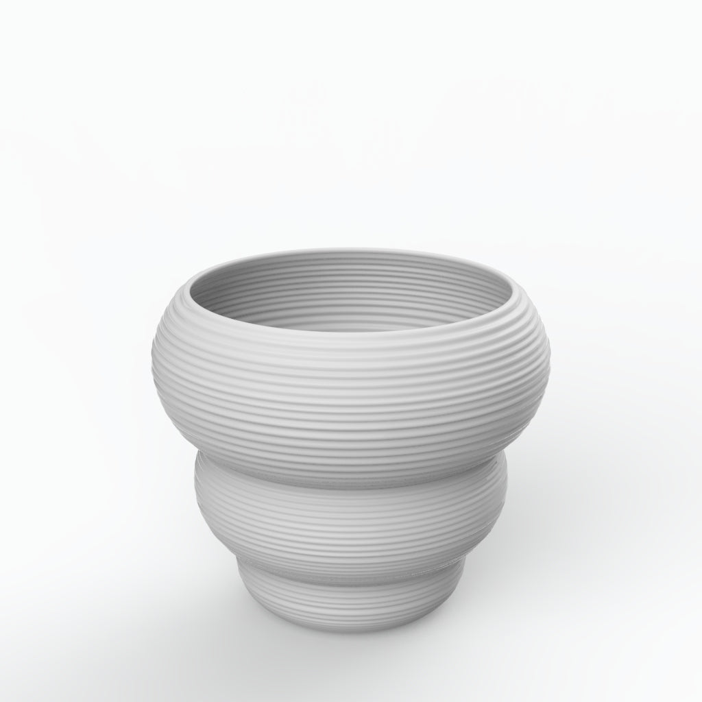 Dip P Porcelain Vase (h24 cm) - Holaria