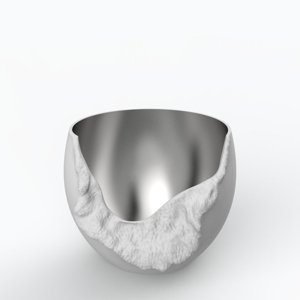 Erosão P Porcelain Vase (h24 cm) - Holaria