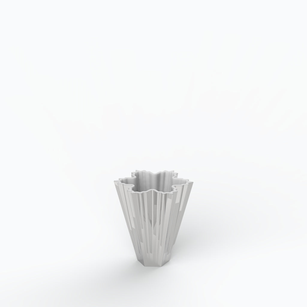 Gelo I Porcelain Vase (h15 cm) - Holaria