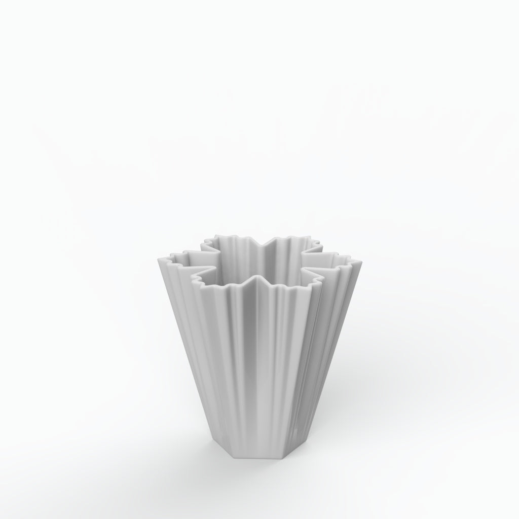Gelo II Porcelain Vase (h20 cm) - Holaria