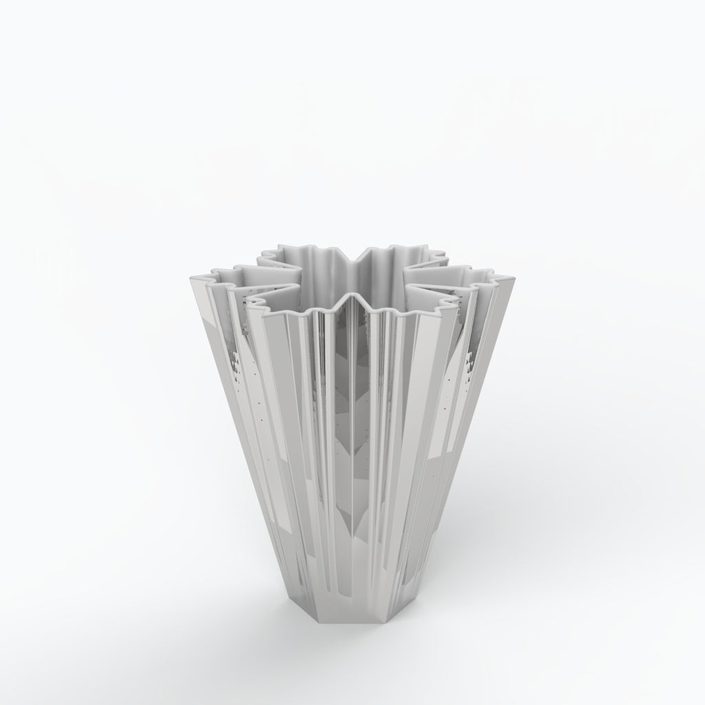 Gelo I Porcelain Vase (h25 cm) - Holaria