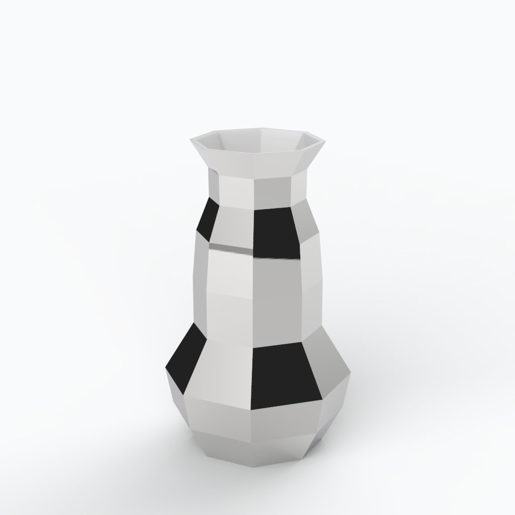 Meridiano G2 Porcelain Vase (h32 cm) - Holaria
