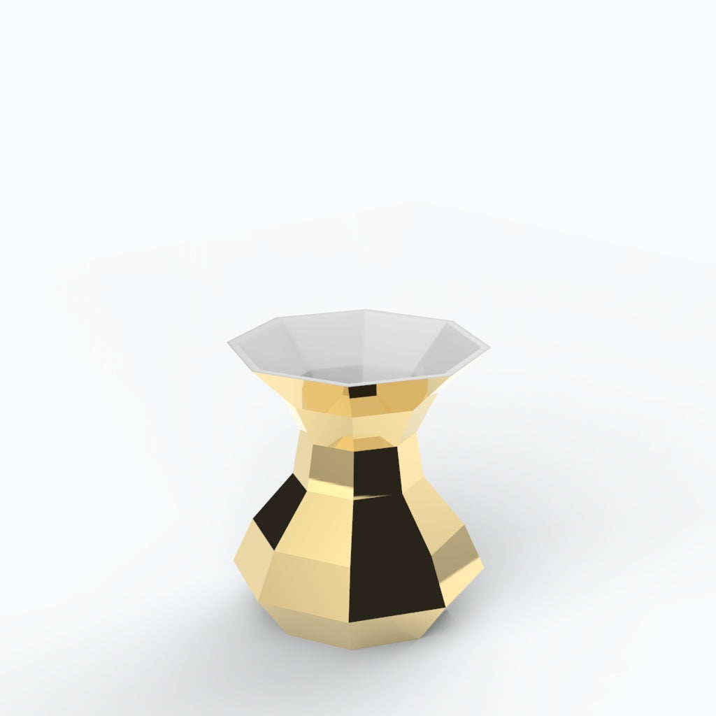 Meridiano P3 Porcelain Vase (h21 cm) - Holaria