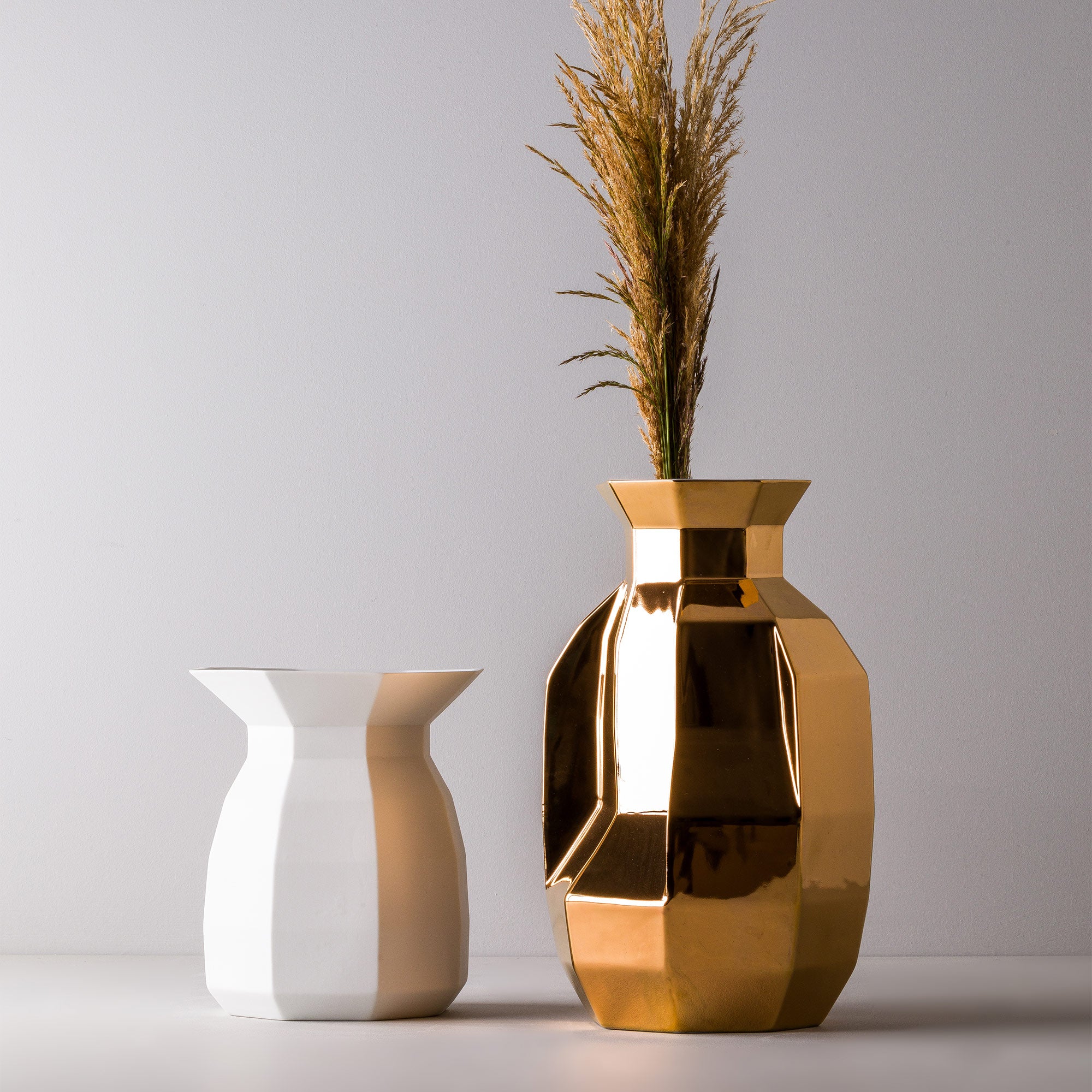 Meridiano G3 Porcelain Vase (h32 cm) - Holaria
