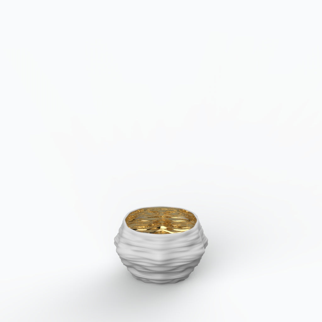 Mineral P Porcelain Pot (h10 cm) - Holaria