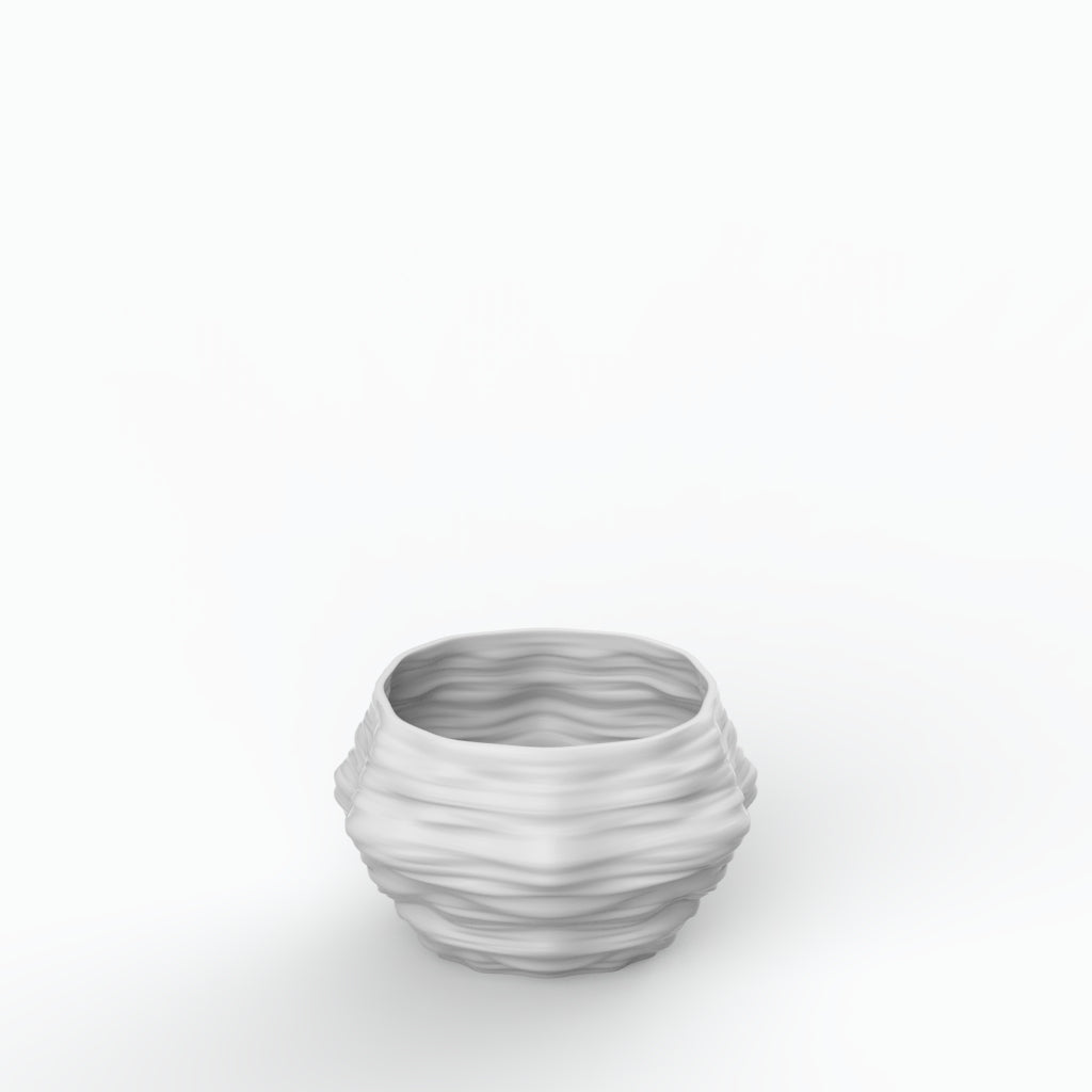 Mineral M Porcelain Pot (h12 cm) - Holaria