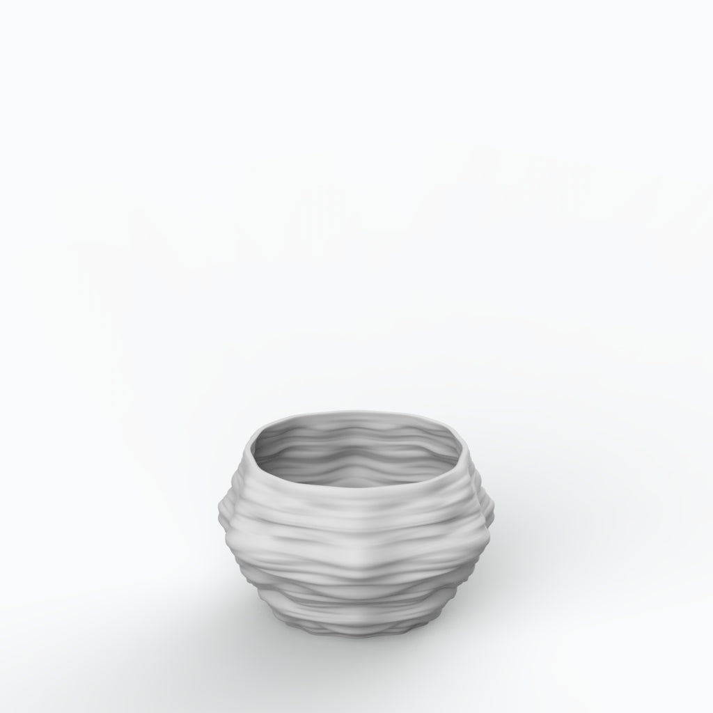 Mineral M Porcelain Pot (h12 cm) - Holaria