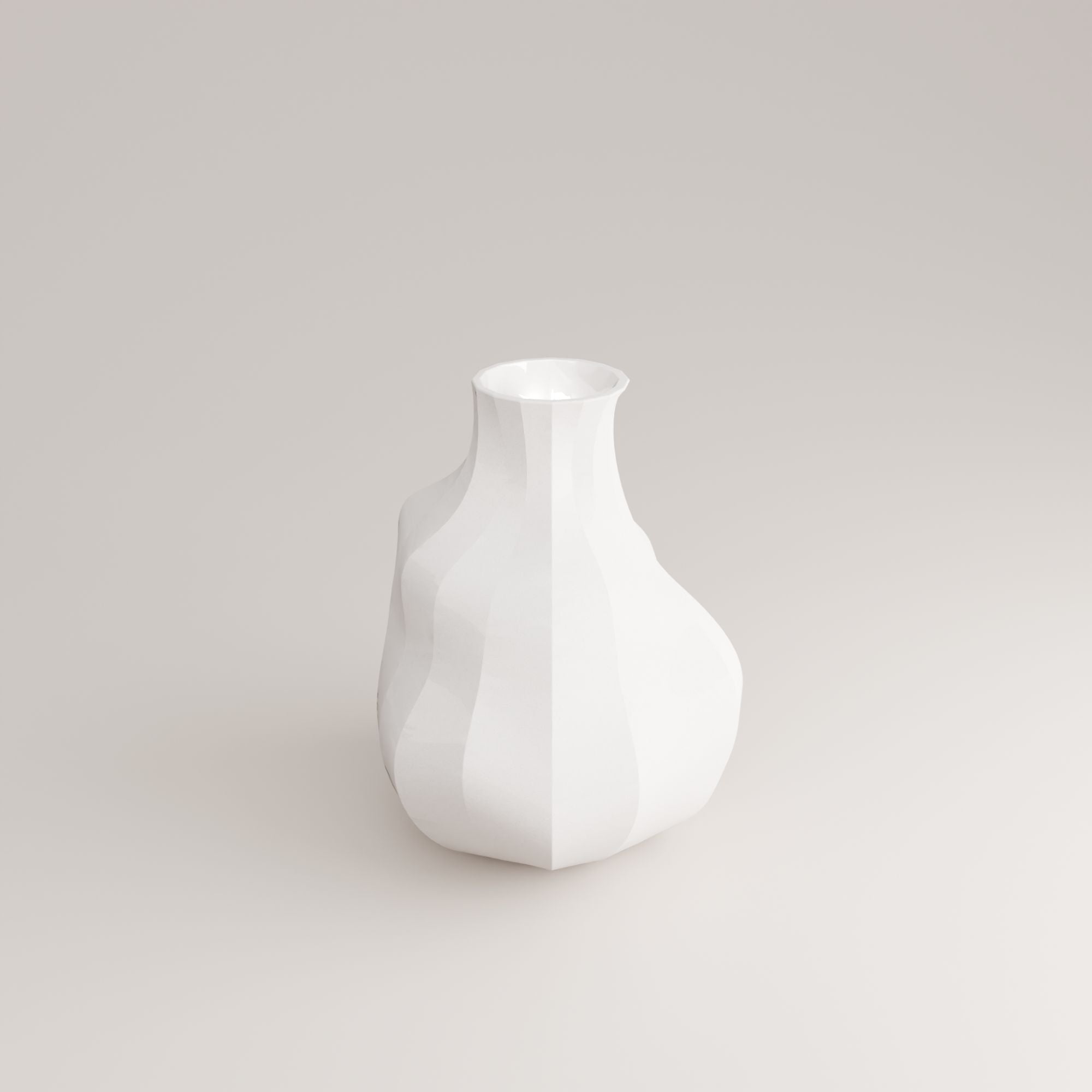 Odre P Porcelain Vase (h28 cm) - Holaria