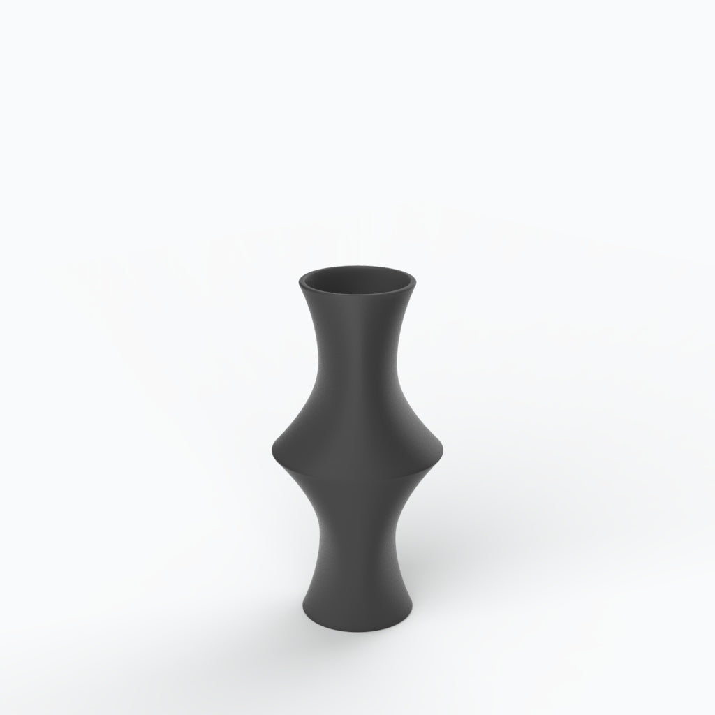 Optico M1 Porcelain Vase (h26 cm) - Holaria