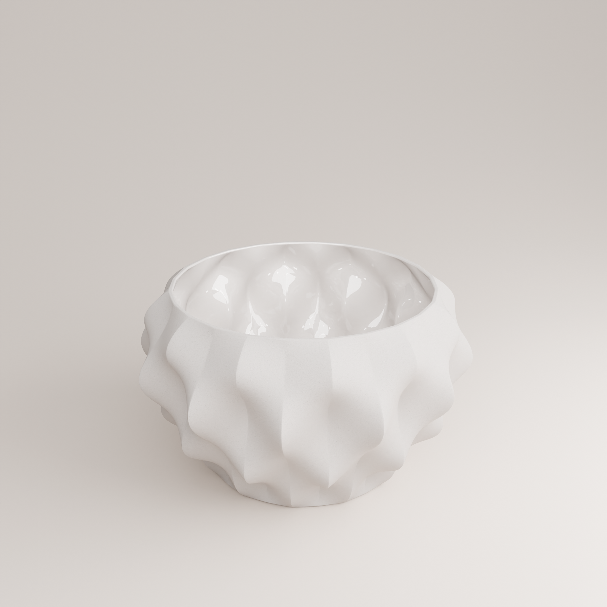 Plissan GG Porcelain Pot (h20 cm) - Holaria
