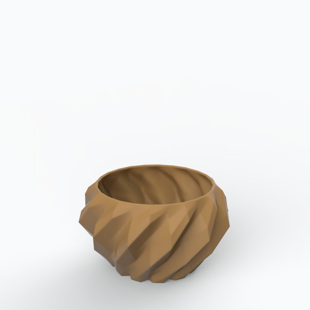 Plissan Geométrico G Porcelain Pot (h15 cm) - Holaria
