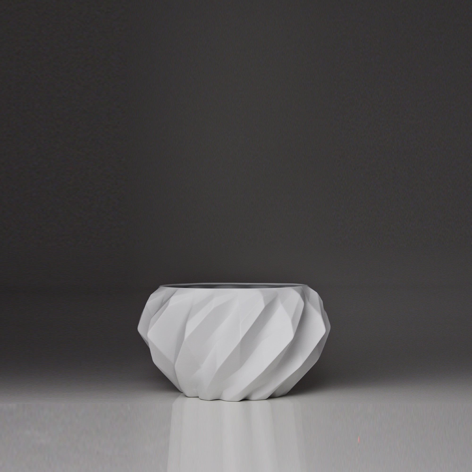 Plissan Geométrico G Porcelain Pot (h15 cm) - Holaria