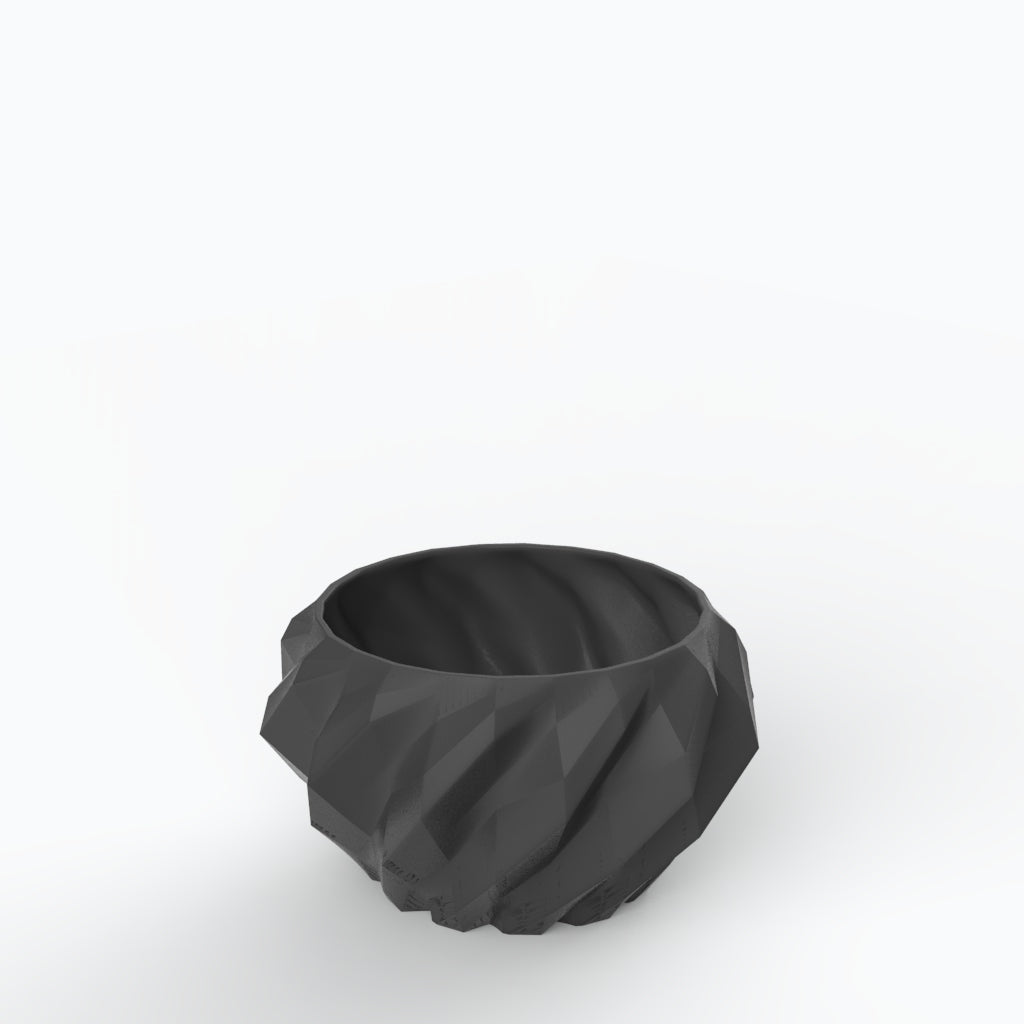 Plissan Geométrico G Porcelain Pot (h15 cm) - Holaria