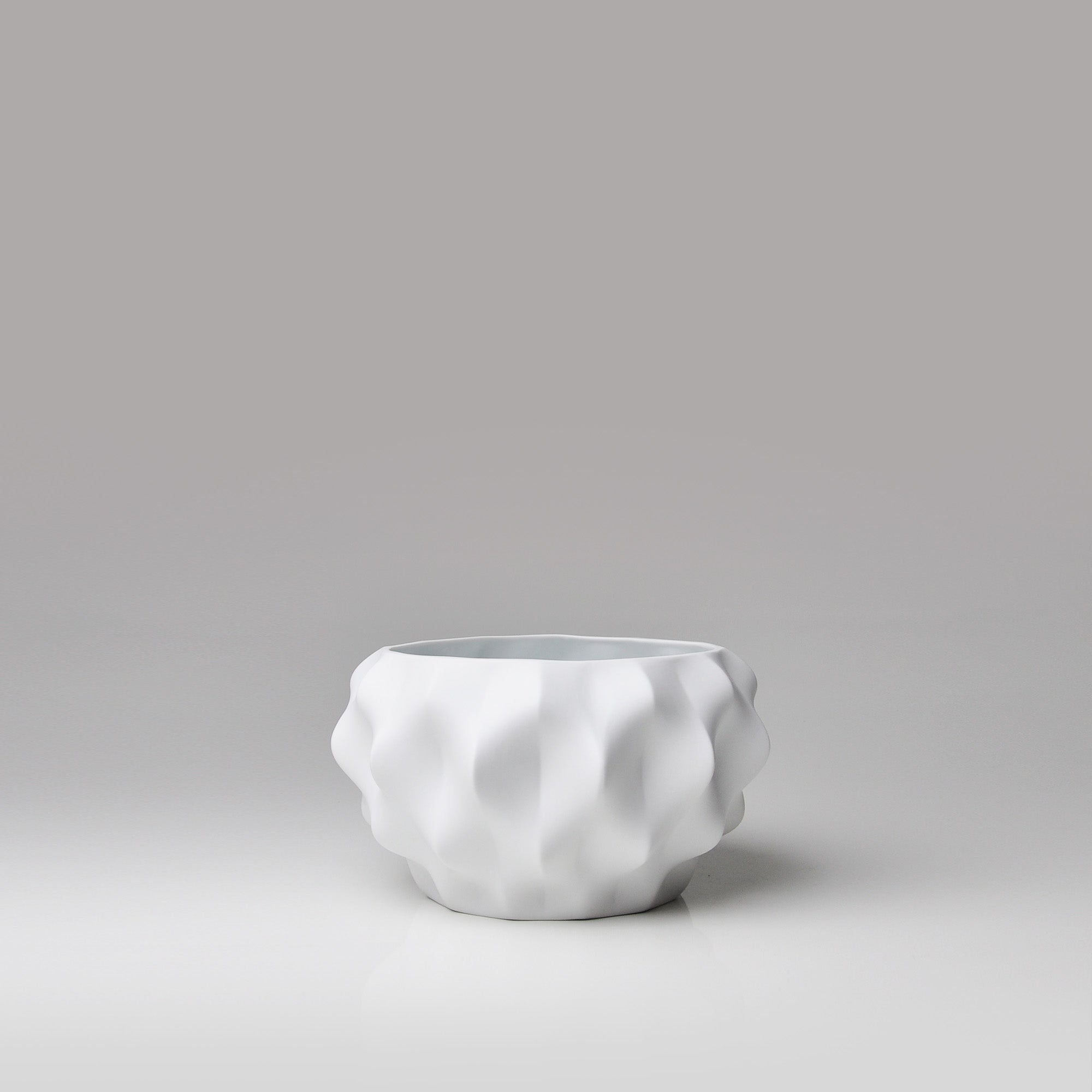 Plissan G Porcelain Pot (h15 cm) - Holaria