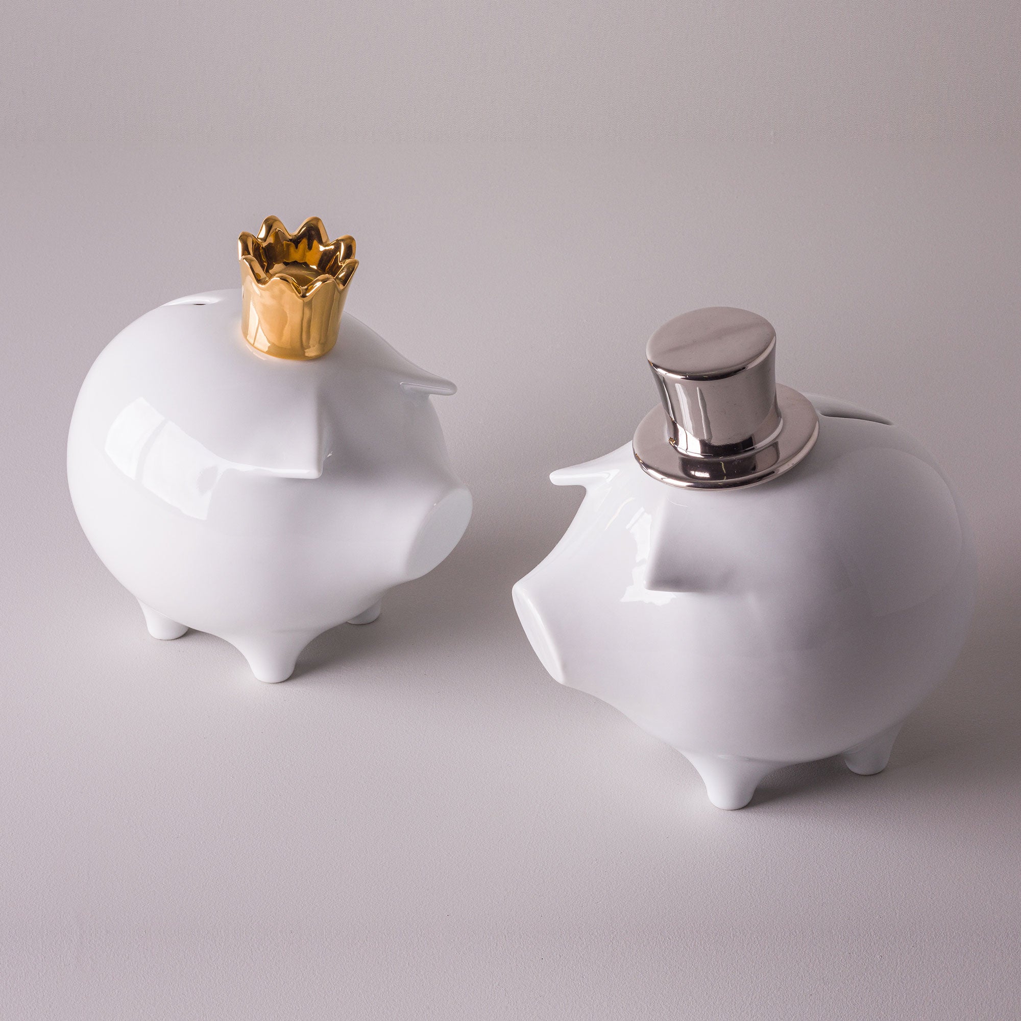 Robin Pighood Rei Porcelain Piggy Bank (h23 cm) - Holaria