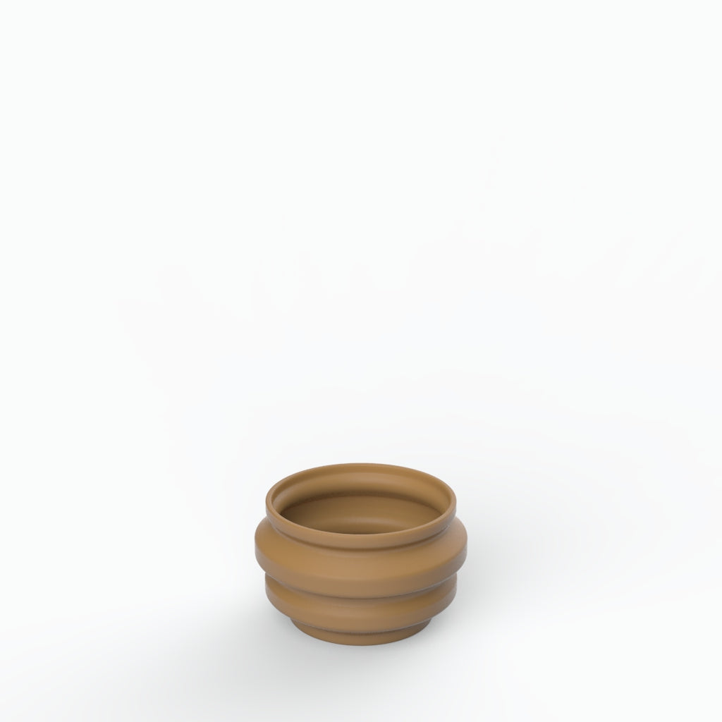 Totêmico P Porcelain Pot (h10 cm) - Holaria