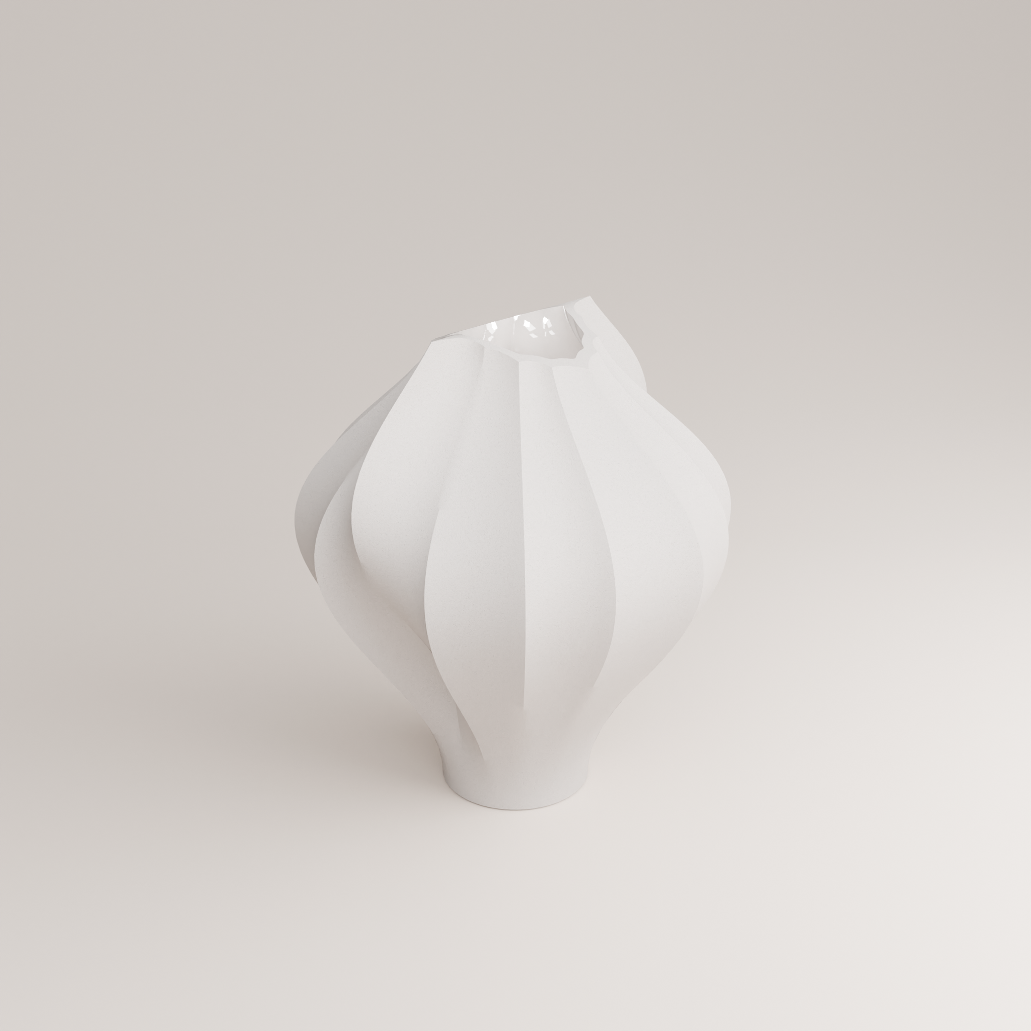 Valise A Porcelain Vase (h30 cm) - Holaria