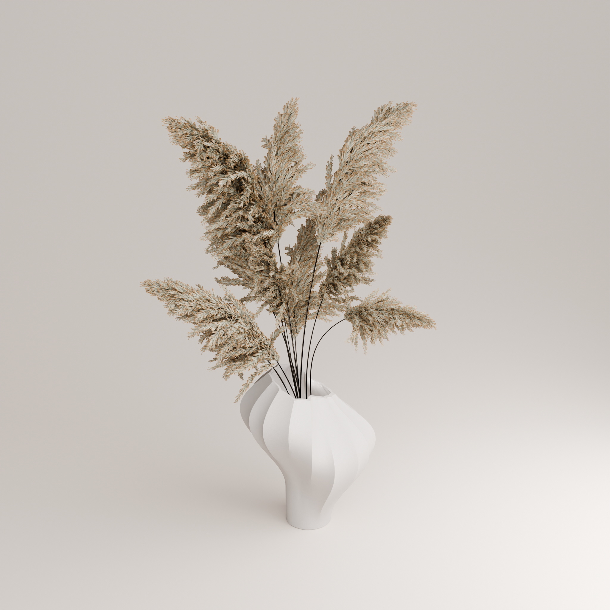 Valise C Porcelain Vase (h30 cm) - Holaria