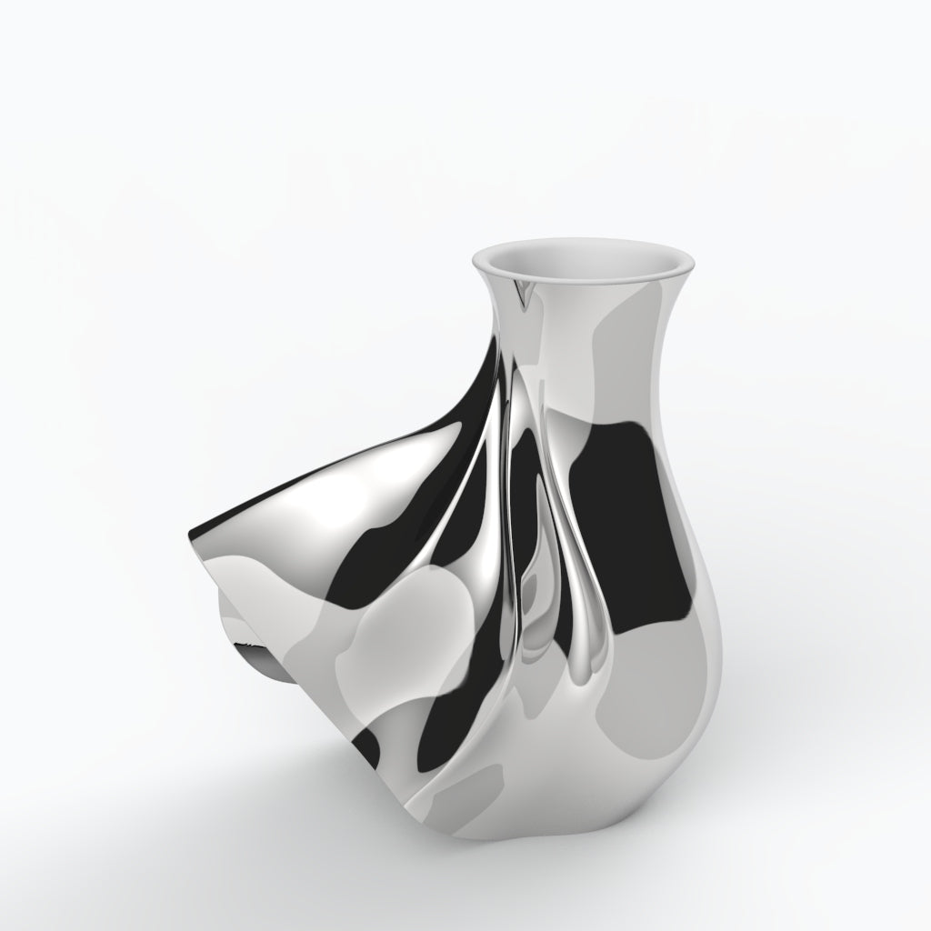 Vento G Porcelain Vase (h32 cm) - Holaria