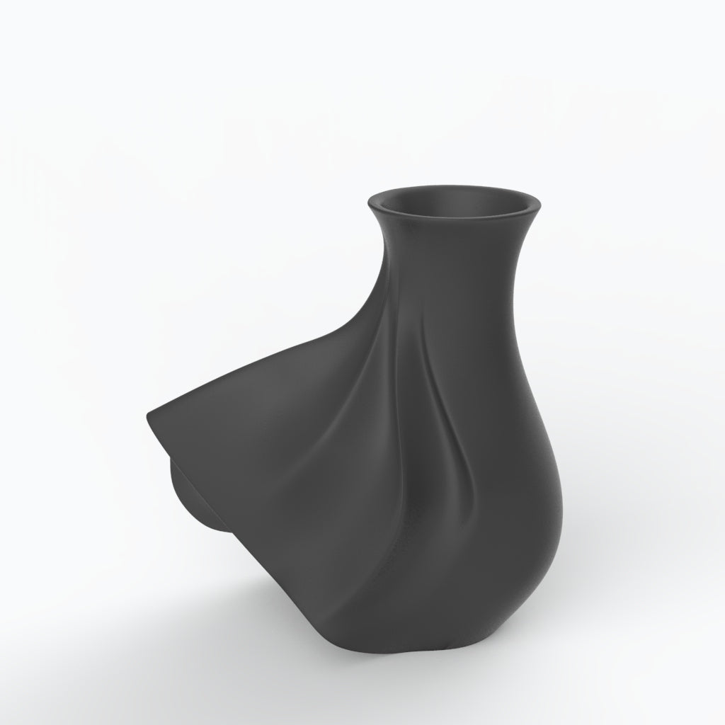 Vento G Porcelain Vase (h32 cm) - Holaria