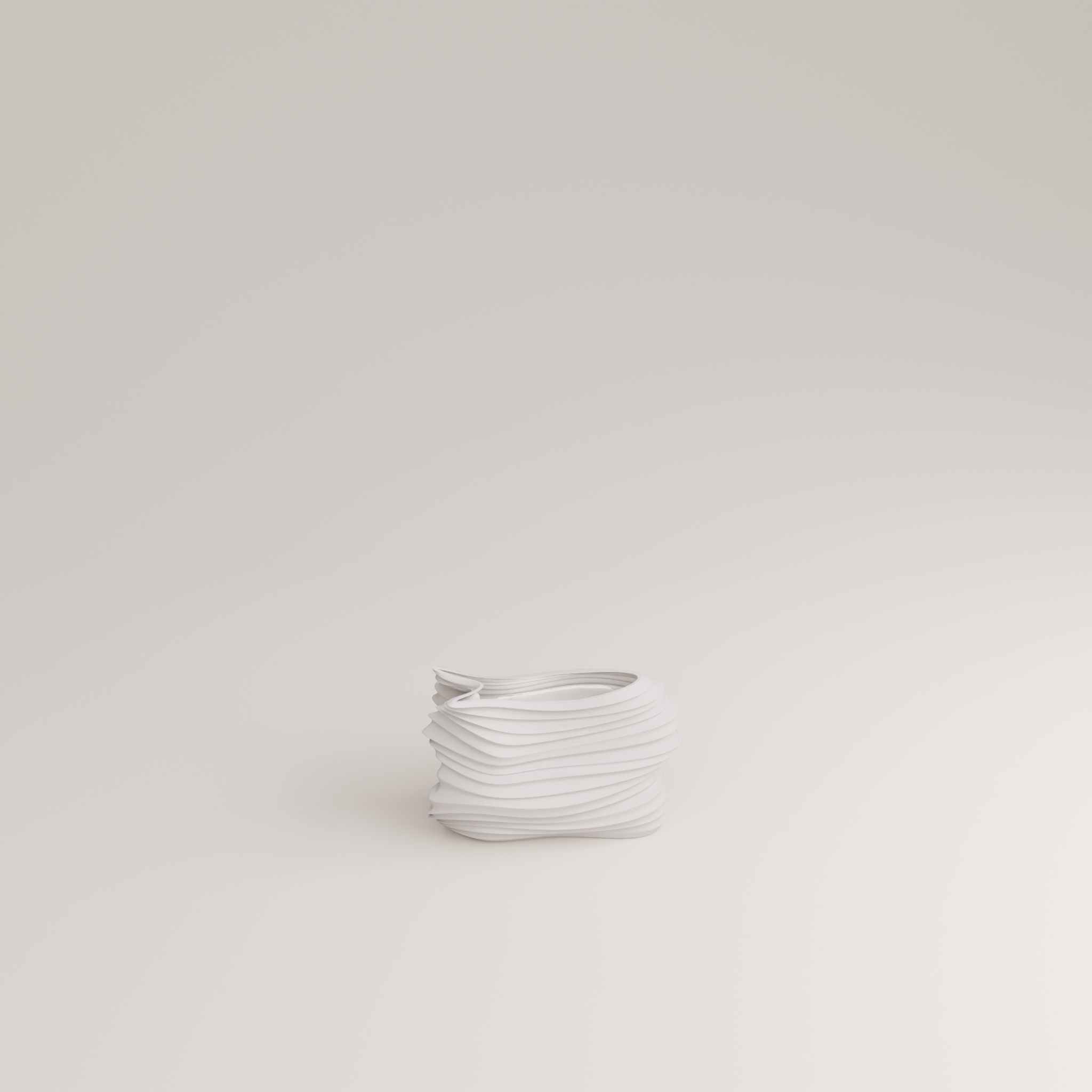 Voo P Porcelain Vase (h10 cm) - Holaria
